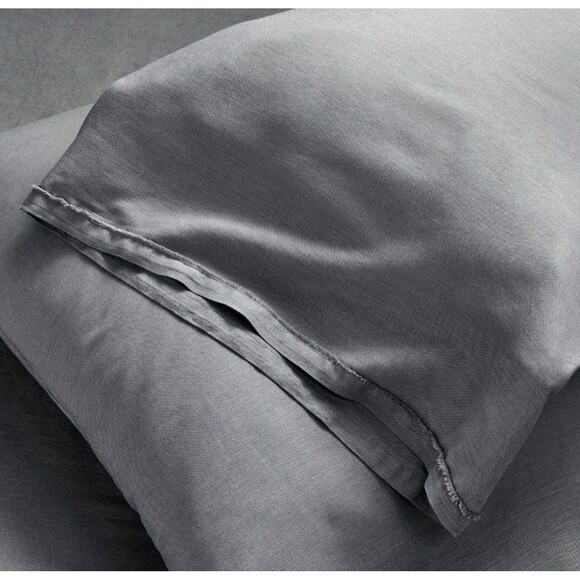 King 100% Linen Sheet Set Mineral Blue - Casaluna - Picture 5 of 7